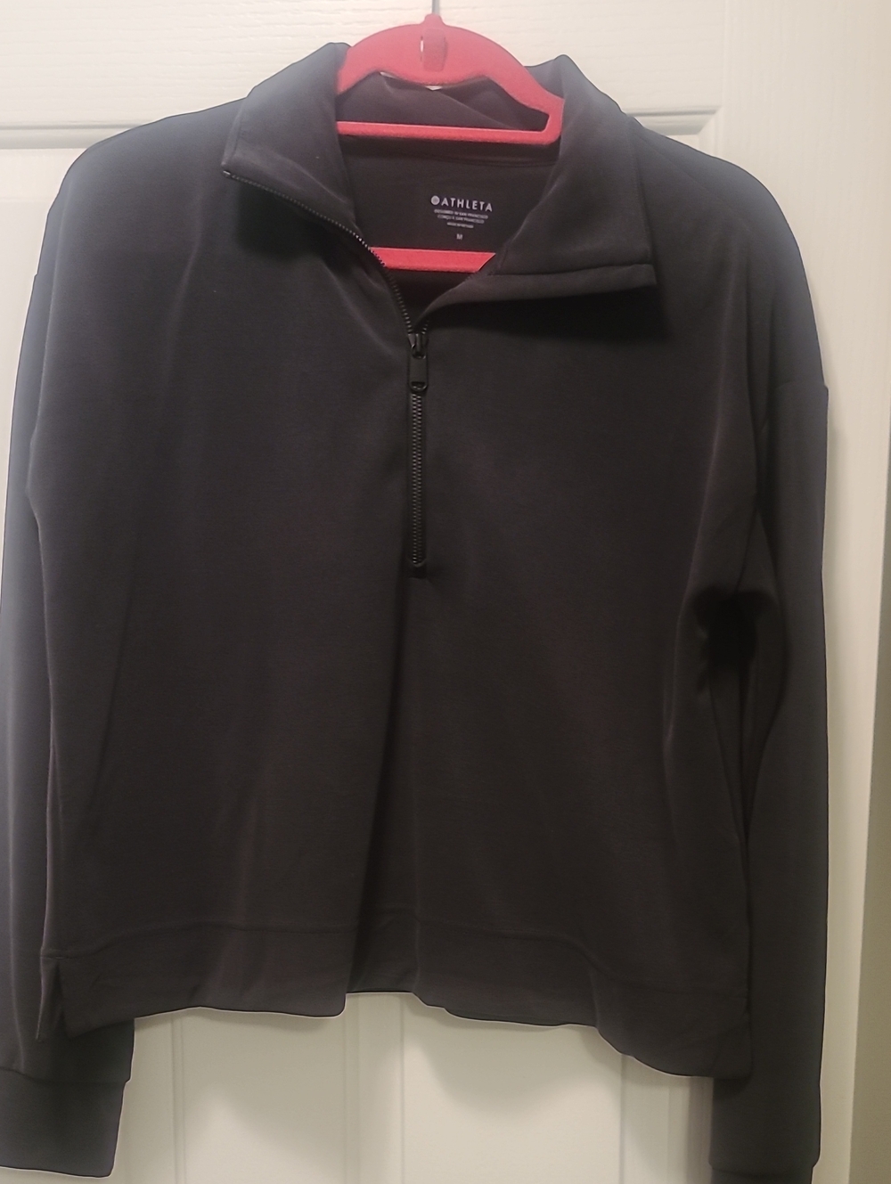 Althleta 3/4 Zip Sweat Top